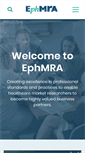 Mobile Screenshot of ephmra.org